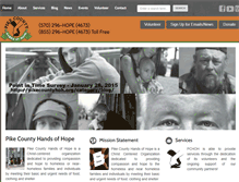 Tablet Screenshot of pikecountyhoh.org